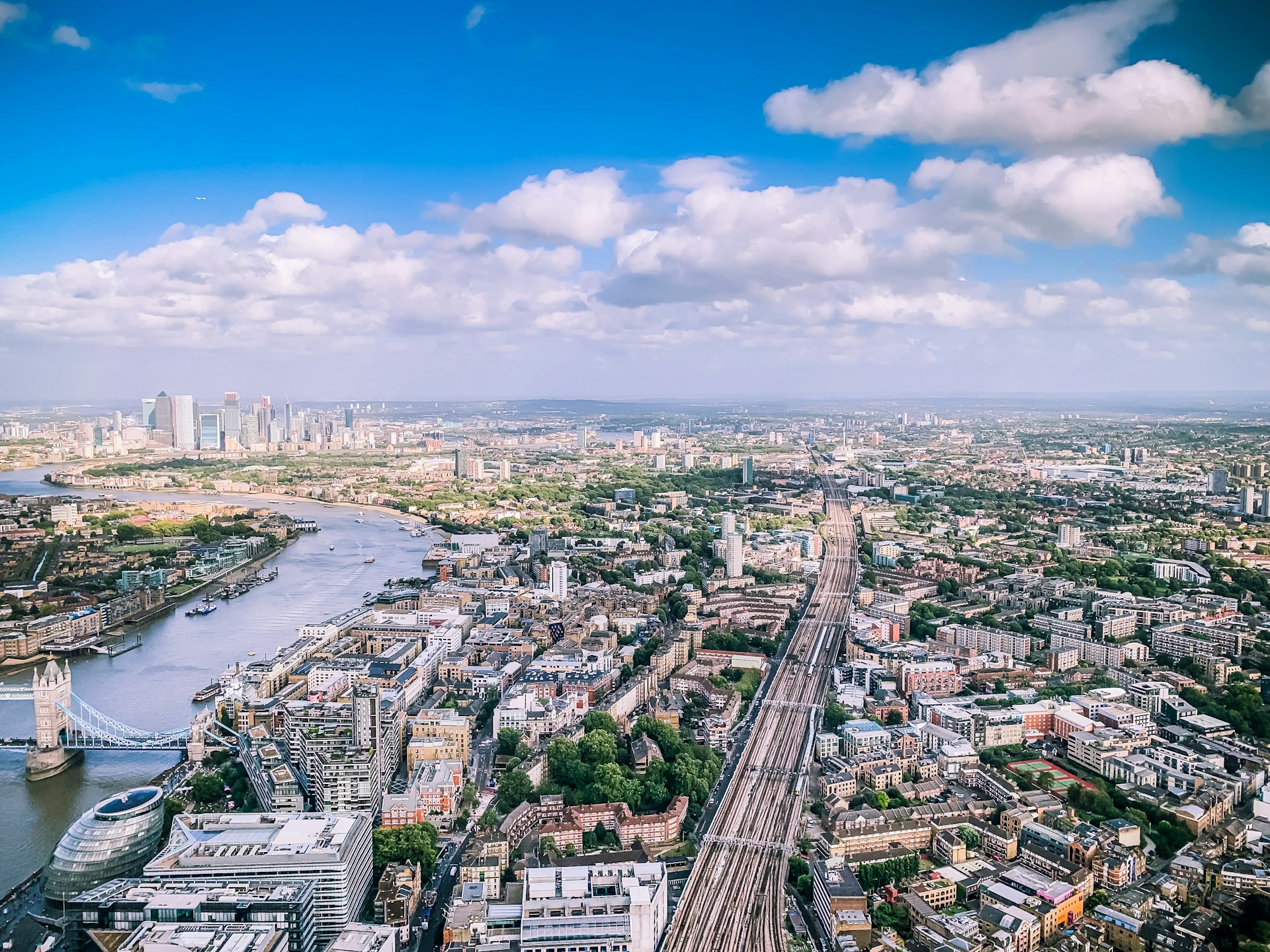 London skyline
